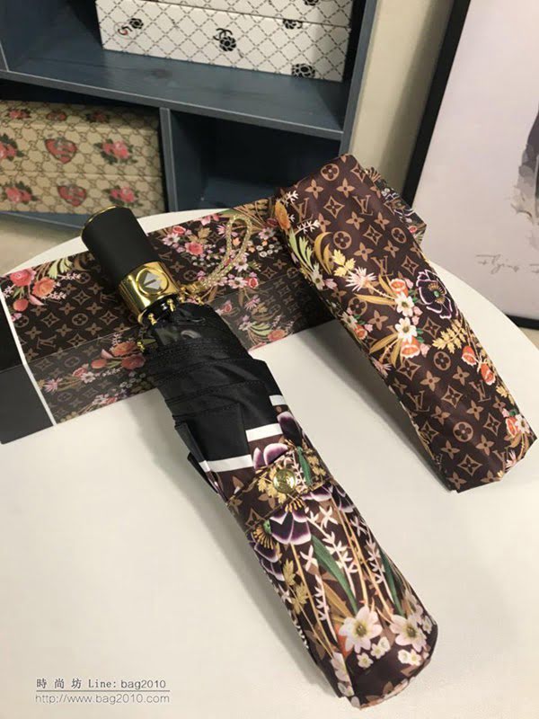 LV路易威登傘 超爆款 碳纖維傘骨 晴雨傘 防曬隔熱 防紫外線  zm1070